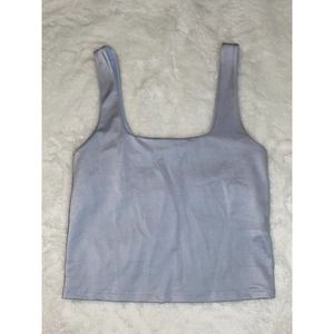 Fabletics Square Neck Athletic Tank Top, Size Small